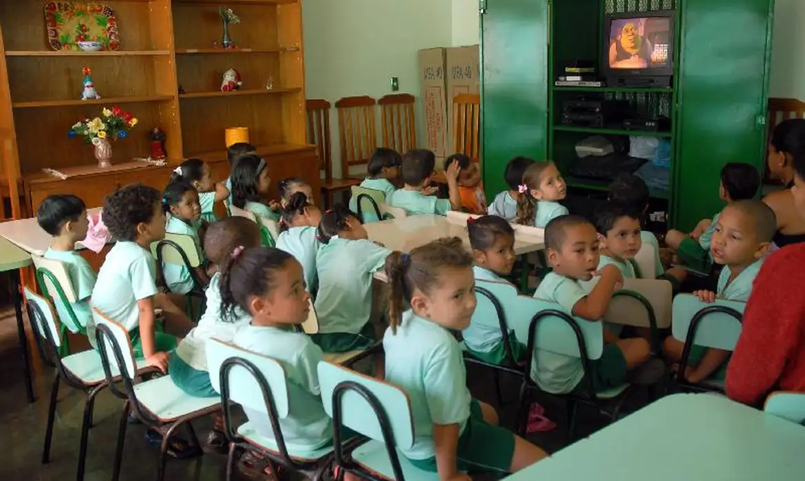 Programa busca regulação e expansão da oferta de vagas na educação infantil pública  Foto: Reprodução Antônio Cruz/Agência Brasil