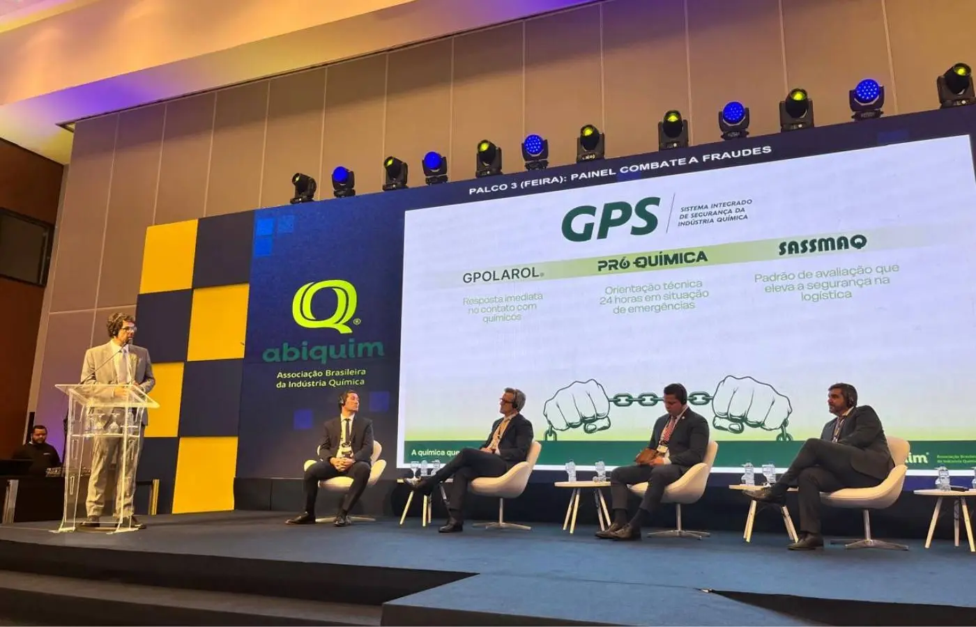 Indústria química brasileira apresenta iniciativas para fortalecer a segurança pública