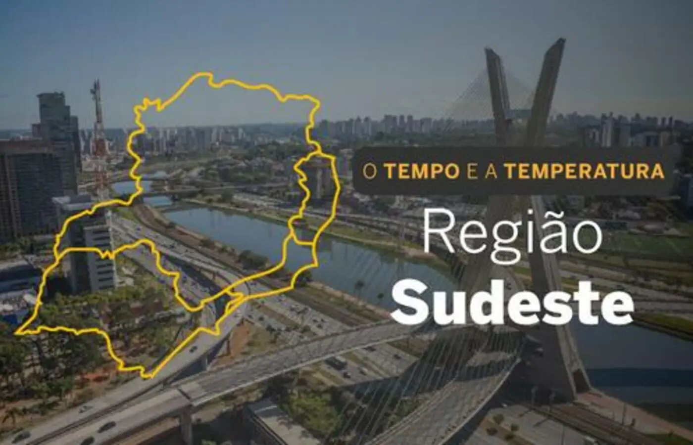 PREVISÃO DO TEMPO: céu claro a encoberto no Sudeste