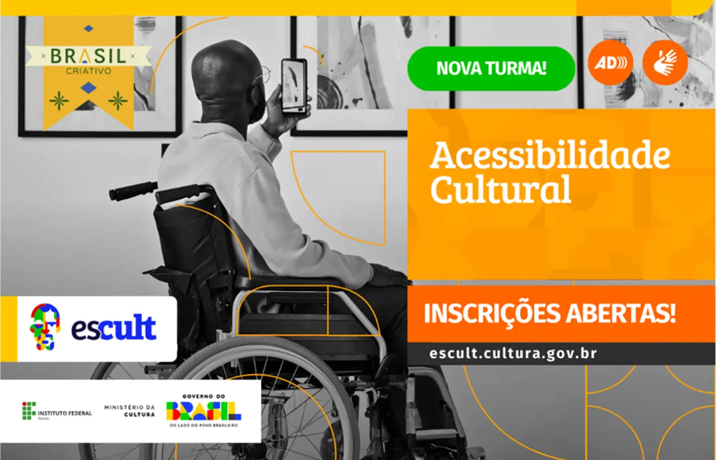 Escult abre primeiro curso de 2026: Acessibilidade Cultural