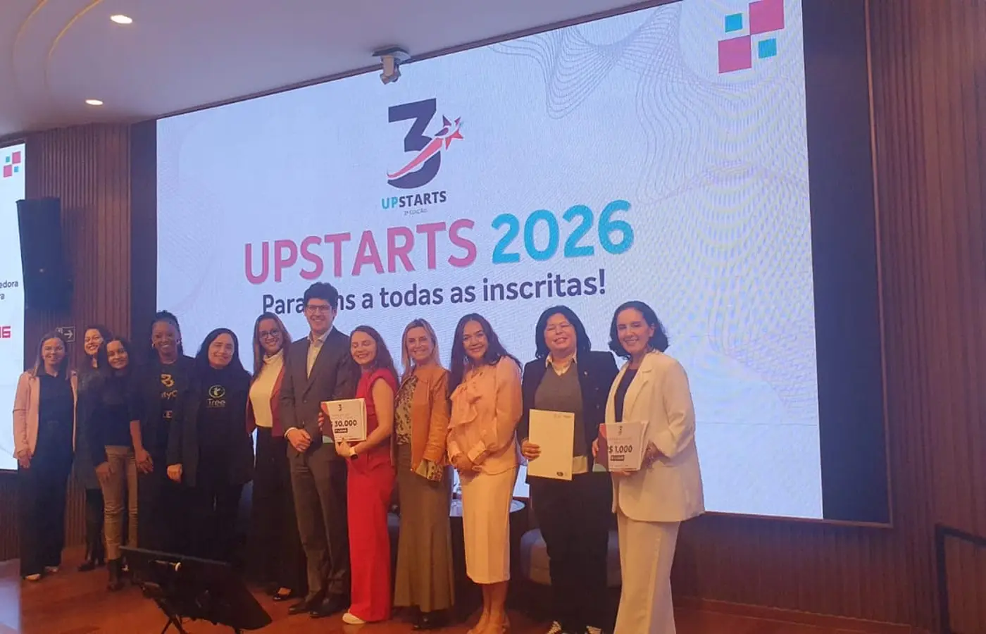 3ª edição do Upstarts premia startups lideradas por mulheres de várias regiões do país