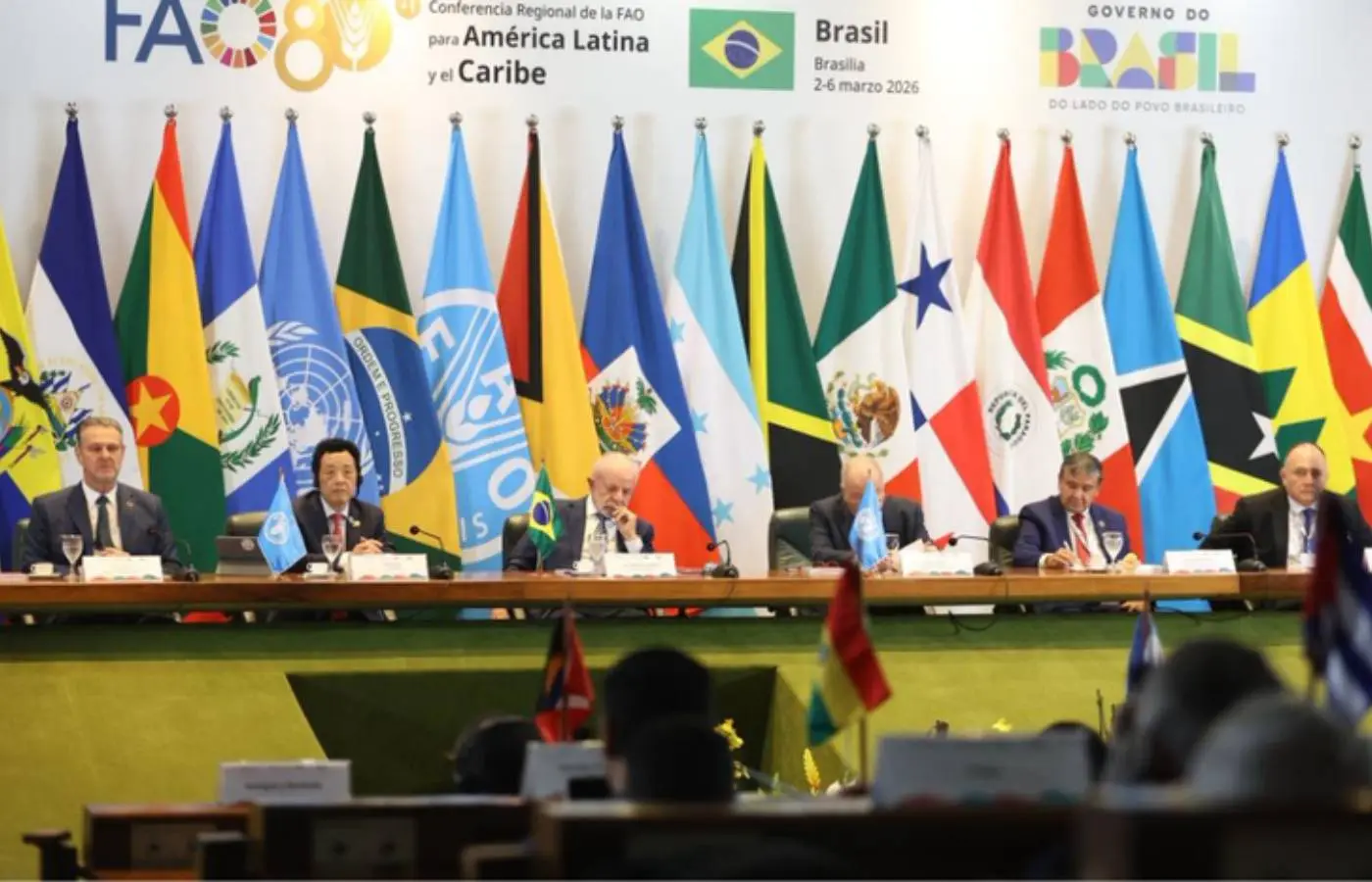 Ministro Fávaro destaca inovação e sustentabilidade agrícola na 39ª Conferência Regional da FAO