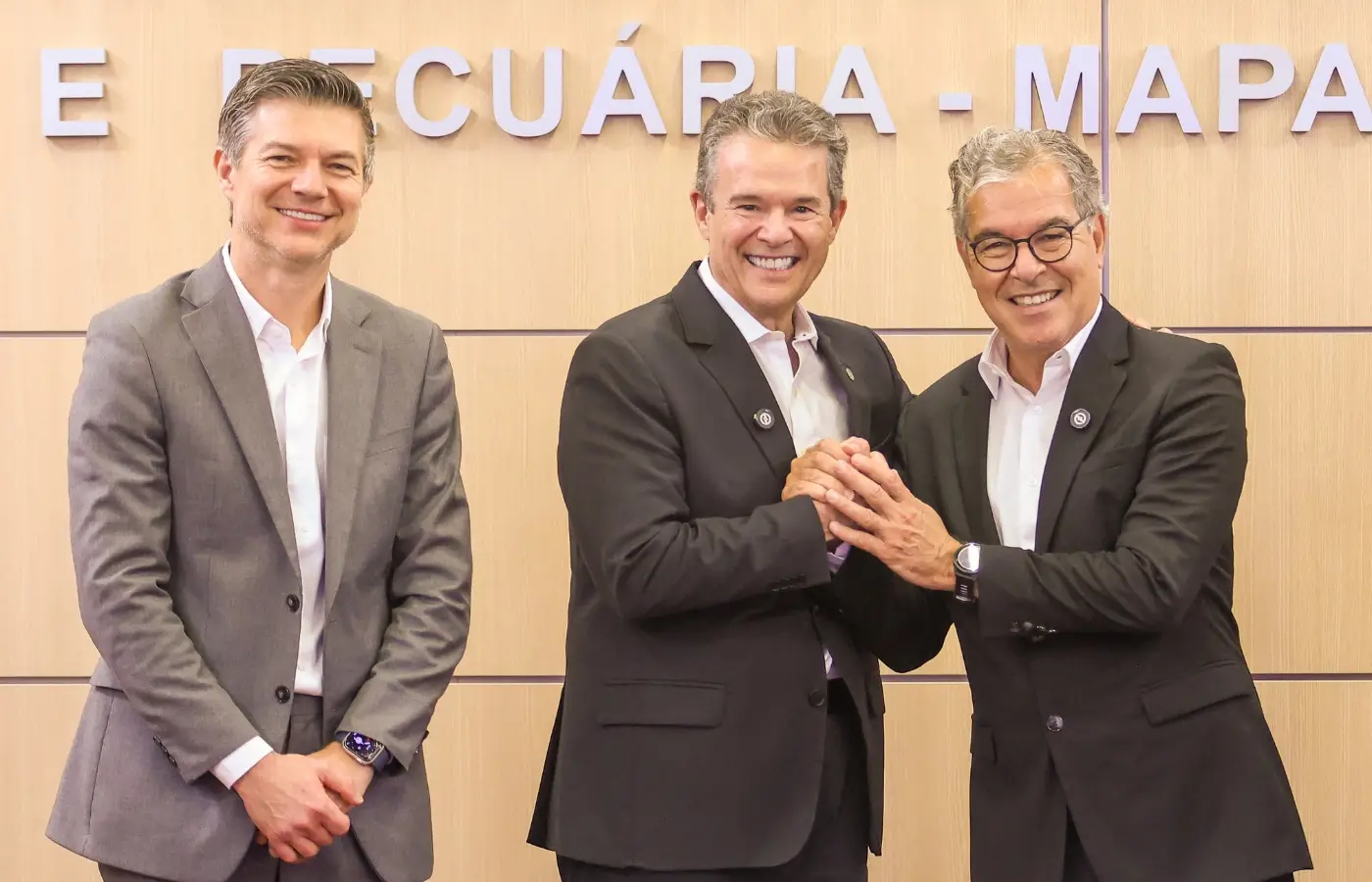 Novas gestões do Mapa e ApexBrasil reafirmam parceria entre instituições Novas gestões do Mapa e ApexBrasil reafirmam parceria entre instituições