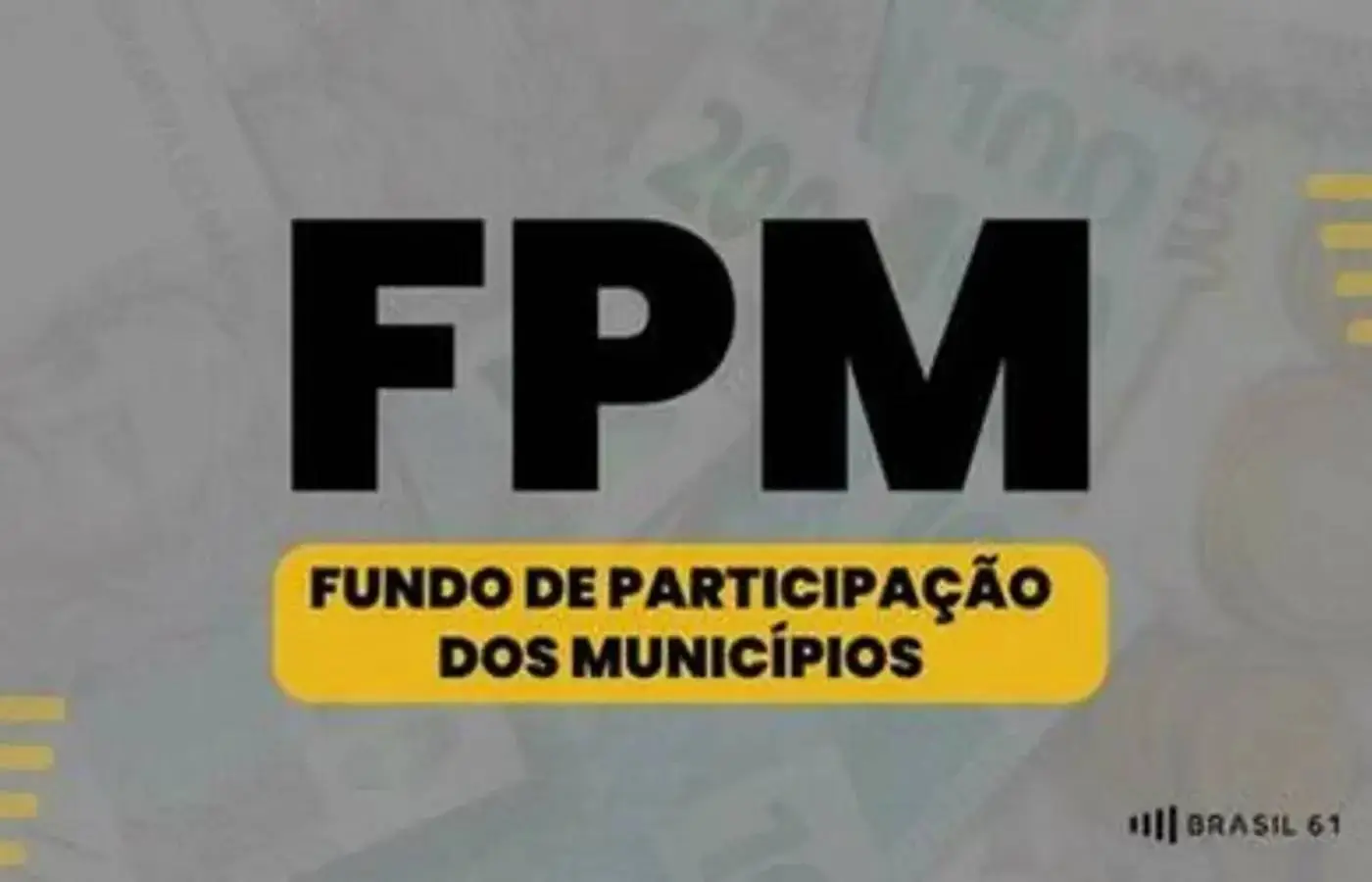FPM: 1ª parcela de maio paga nesta sexta-feira (8) soma R$ 9,3 bilhões e cresce 8% em relação a 2024