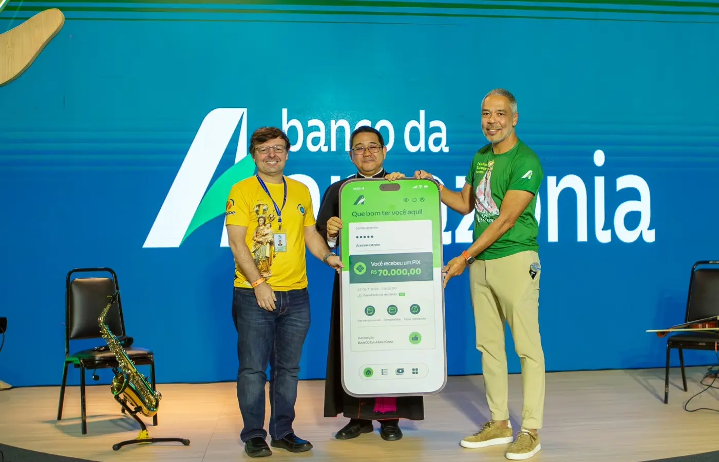 Banco da Amazônia reforça ações de solidariedade durante o Círio de Nazaré 2026