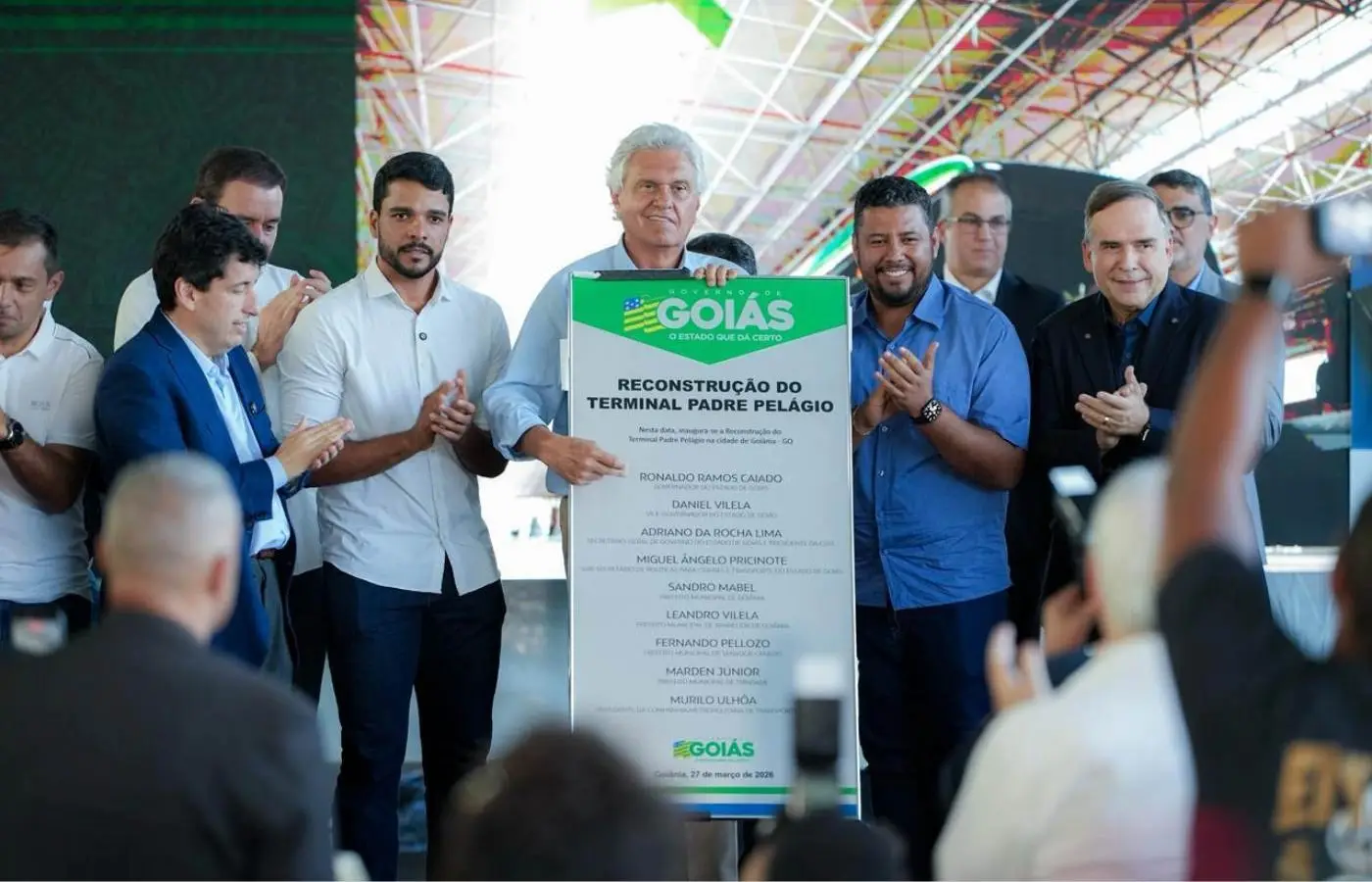 Goiânia (GO) inaugura novo Terminal Padre Pelágio e ônibus a biometano