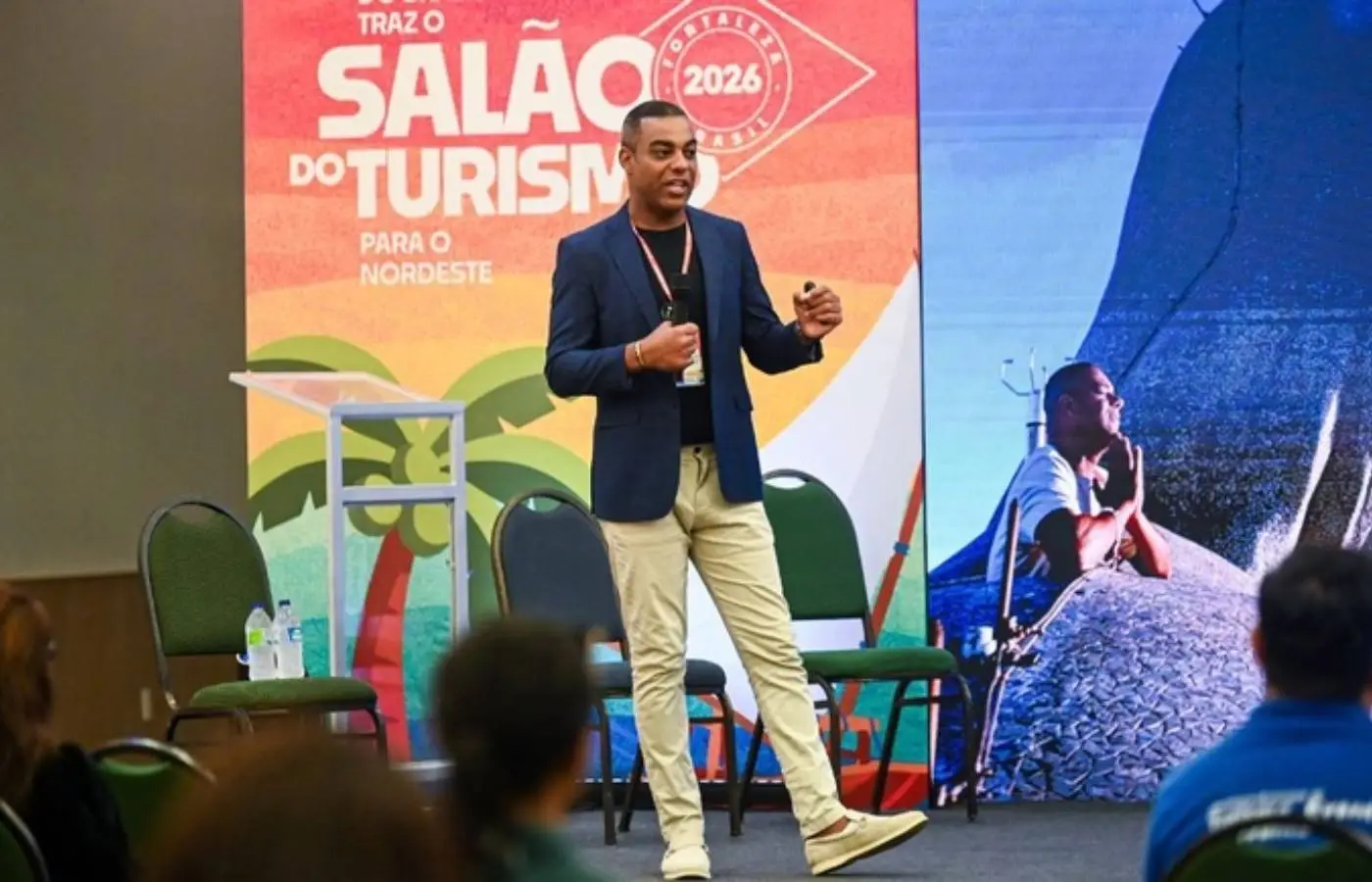 No Salão do Turismo, brasileiro que conheceu 196 países em tempo recorde aponta crescimento do setor no Brasil