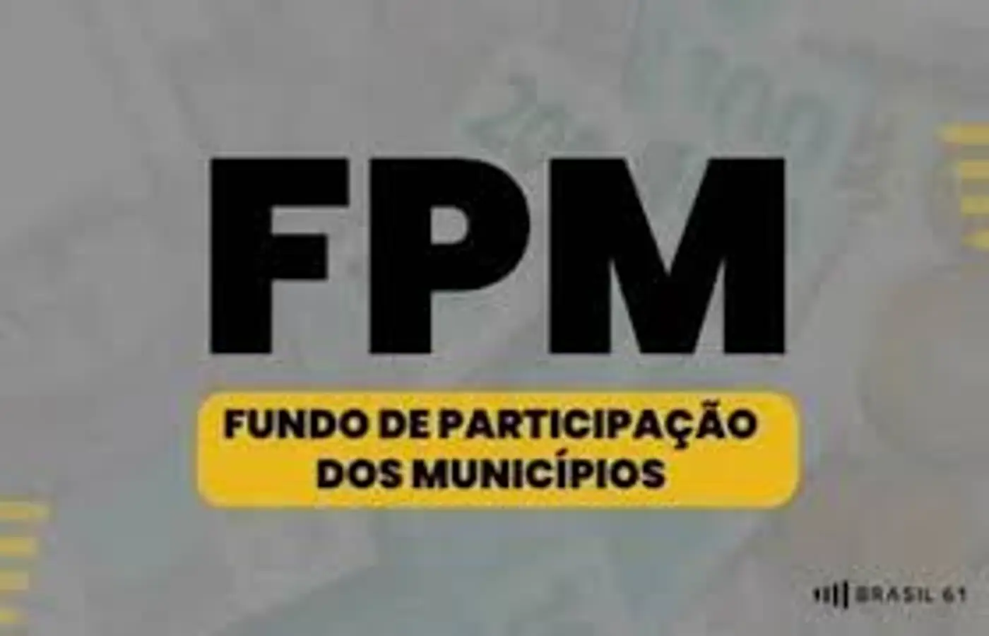 FPM: R$ 7,3 bilhões serão partilhados entre os municípios brasileiros, nesta sexta-feira (30)
