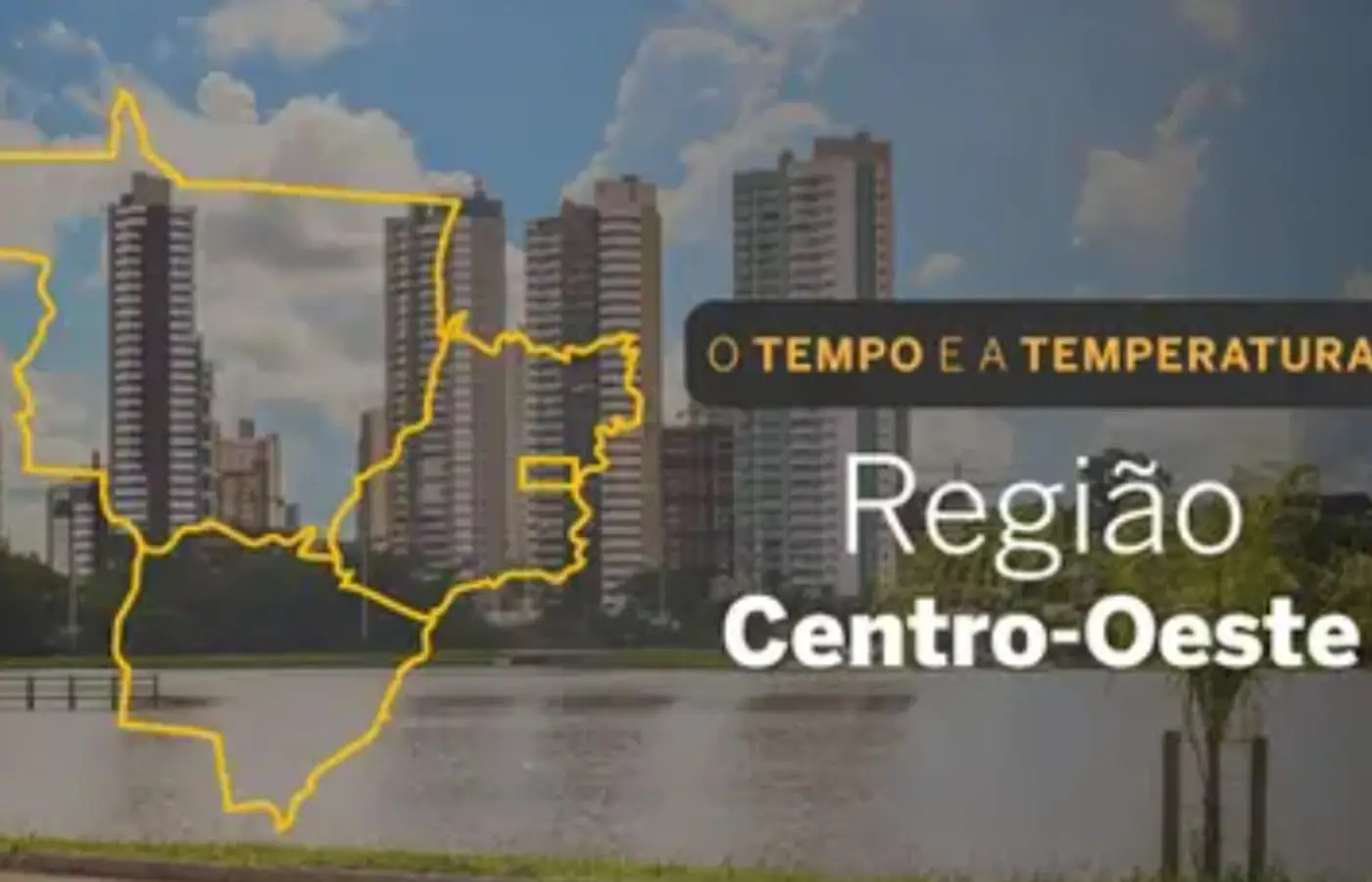 O TEMPO E A TEMPERATURA: instabilidade cresce no Centro-Oeste com risco de temporais no domingo