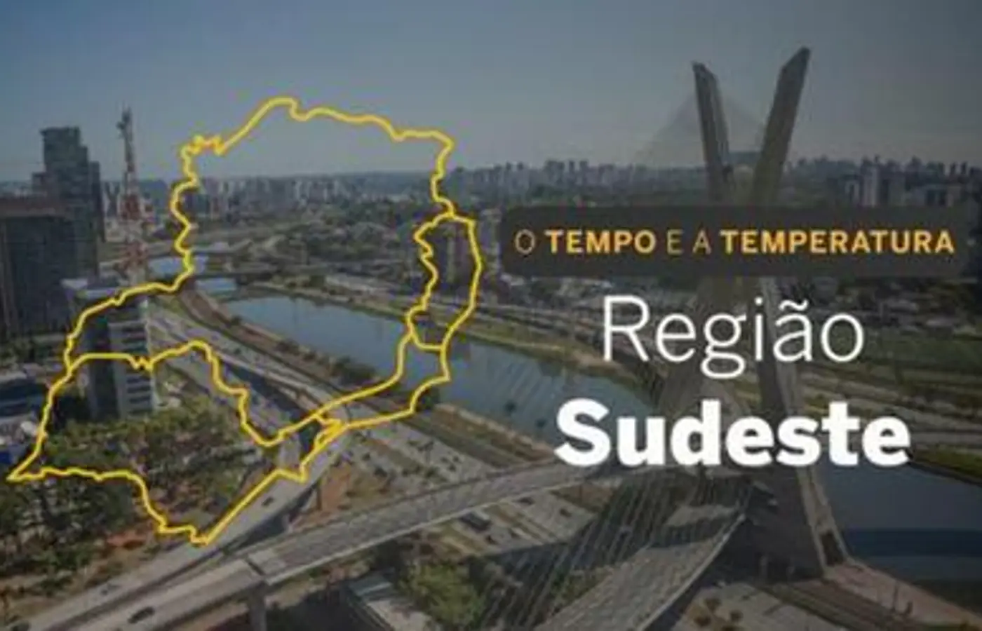 PREVISÃO DO TEMPO: quarta-feira (12) de poucas nuvens no Sudeste