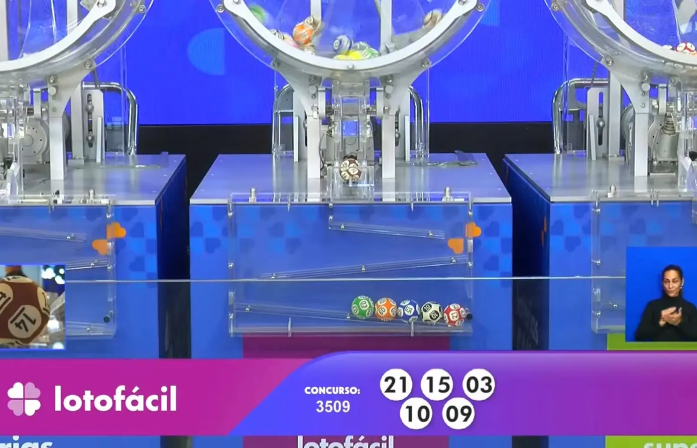 Lotofácil 3509: números e resultado do sorteio de hoje (10/10)