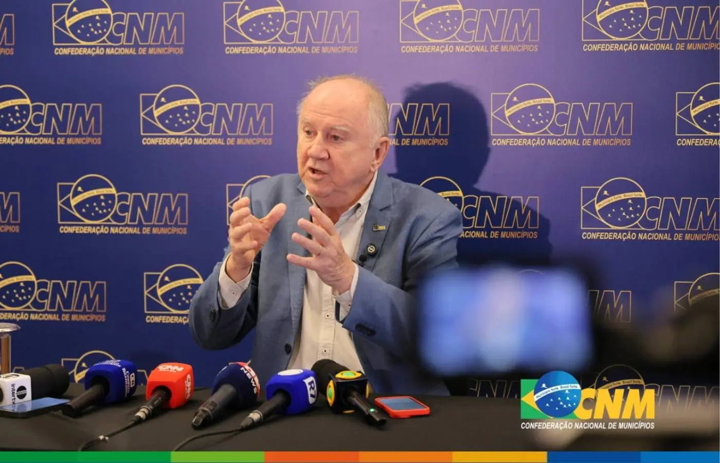 Marcha dos prefeitos: CNM alerta para colapso fiscal dos municípios e pressiona Congresso contra novas despesas