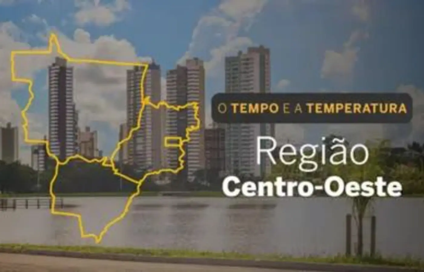 O TEMPO E A TEMPERATURA: Centro-Oeste terá predomínio de poucas nuvens e temperaturas entre 12°C e 28°C nesta quarta-feira (8)