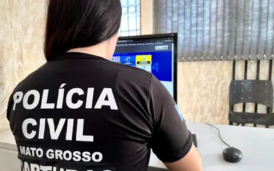 Polícia do Mato Grosso enfrenta grande número de crimes, como estelionatos  Foto: Divulgação/Polícia Civil-MT