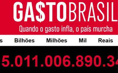Reprodução/ Gasto Brasil