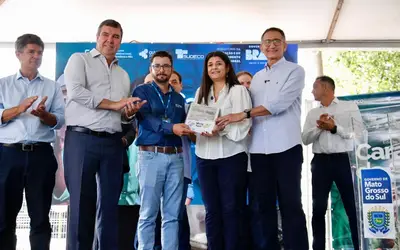Na Caravana da Sudeco, ministro Waldez Góes anunciou crédito do FCO ao estado do Mato Grosso do Sul. (Foto: Márcio Pinheiro)