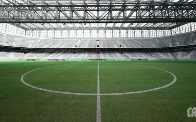 Gramado sintético da Ligga Arena. Foto: José Tramontin/athletico.com.br
