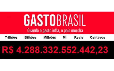 Foto: Gasto Brasil Foto: Gasto Brasil