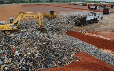 No Brasil, cerca de 33,3 milhões de toneladas de resíduos sólidos urbanos foram inadequadamente descartadas. Foto: Gabriel Jabur/Agência Brasília