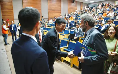 Evento integra a primeira ação prática da Defesa Civil Nacional após declaração ministerial do Grupo de Trabalho de Redução do Risco de Desastres do G20 (Foto: Márcio Pinheiro/MIDR) Evento integra a primeira ação prática da Defesa Civil Nacional após declaração ministerial do Grupo de Trabalho de Redução do Risco de Desastres do G20 (Foto: Márcio Pinheiro/MIDR)