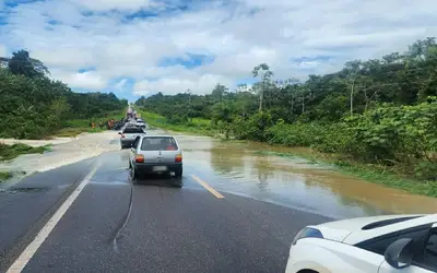 BR-010, no Pará. Foto: Ascom/PRF-PA