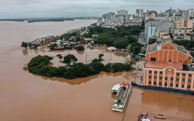 Uma das maiores perdas das enchentes no RS é  no setor de habitação, aponta CNM Foto: Gilvan Rocha/Agência Brasil