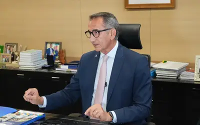 Ministro enfatiza a criação da Sala de Situação para discutir ações emergenciais diante das mudanças climáticas. (Foto: Yasmin Fonseca/MIDR)