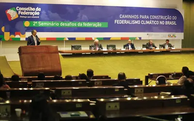 Ministro Waldez Góes destacou o compromisso do Governo Federal em dar respostas rápidas aos desastres. (Foto: Márcio Pinheiro/MIDR) Ministro Waldez Góes destacou o compromisso do Governo Federal em dar respostas rápidas aos desastres. (Foto: Márcio Pinheiro/MIDR)
