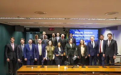 Visita ao Congresso Nacional. Foto: Daniel Fagundes