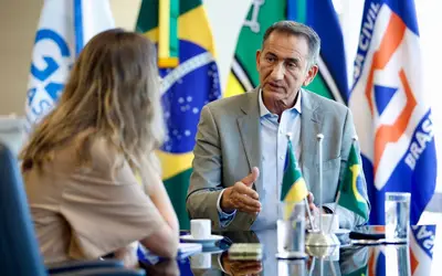 Ministro Waldez Góes ressaltou os esforços do MIDR para ajudar o Rio Grande do Sul. (Foto: Márcio Pinheiro/MIDR) Ministro Waldez Góes ressaltou os esforços do MIDR para ajudar o Rio Grande do Sul. (Foto: Márcio Pinheiro/MIDR)