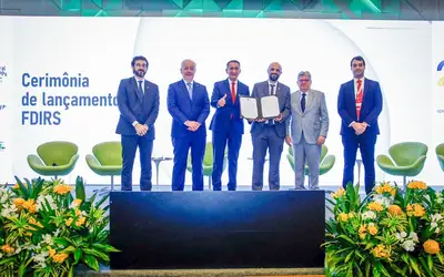 Ministro Waldez Góes no lançamento do FDRS que já dispõe de R$ 1 bilhão para financiar PPPs. Foto: MIDR/DIvulgação