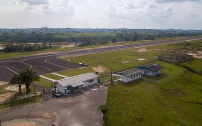 Aeródromo de Tarauacá (AC). Foto: Ascom/Deracre