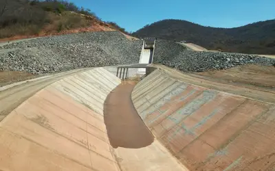 Ramal do Apodi é uma obra do Novo PAC, tem 115,5 km de extensão e percorre os estados da Paraíba, Ceará e Rio Grande do Norte. (Foto: Divulgação)