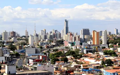 Vista aérea de Cuiabá (MT). Foto: Luiz Alves/Prefeitura de Cuiabá