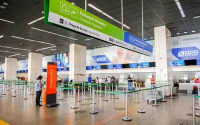 Aeroporto Internacional de Brasília. Foto: Paulo H. Carvalho/Agência Brasília