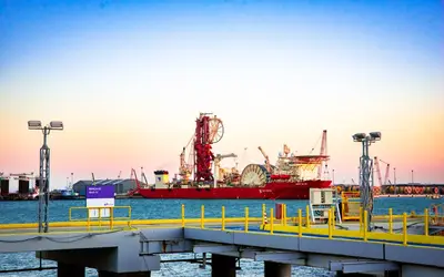 Porto do Açu (RJ) teve um um crescimento de 38,06%, atingindo 17,8 milhões de toneladas. Foto: Vosmar Rosa (MPor)