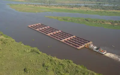 Concessão visa melhorar a logística de transporte aquaviário, com redução de emissões de gases de efeito estufa e maior eficiência no escoamento da produção da região. Foto: Divulgação Antaq