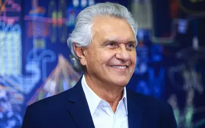 Caiado, governador com maior aprovação popular  Foto: Reprodução Secom Governo de Goiás