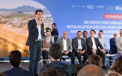 Foto: Vosmar Rosa/Ministério de Portos e Aeroportos Foto: Vosmar Rosa/Ministério de Portos e Aeroportos