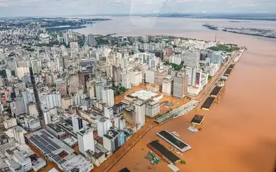 O PNPDC é um instrumento para a gestão de riscos de desastres no Brasil que tem como prioridades a proteção da vida e a redução de danos materiais. (Foto: Ricardo Stuckert/PR)