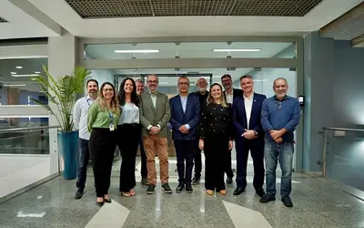 Em Salvador (BA), equipe do MIDR visita instalações e conhece projetos do SENAI CIMATEC, instituição referência nas áreas de educação, ciência, tecnologia e inovação. (Foto: Rodrigo Hanna)